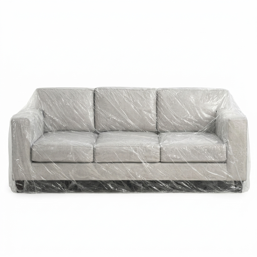 28" x 17" x 124" Furniture Covers - 90" Sofa - 130/Case