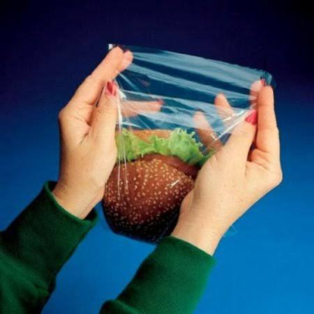 7” x 7” + 1.5" BF Flip Top 0.85 Mil Sandwich Bags (1,000/cs)
