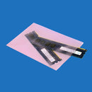 3" x 5" 2 Mil Pink Anti-Static Bags - 1,000/Case