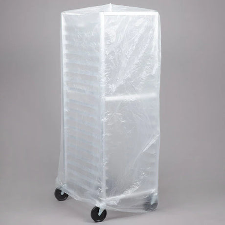 52” x 80” 0.6 Mil HDPE Bun Rack Covers - 50/CS