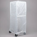 52” x 80” 0.6 Mil HDPE Bun Rack Covers - 50/CS