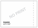 4.5" x 5.5" Clear Packing List Envelopes - 1000/CS