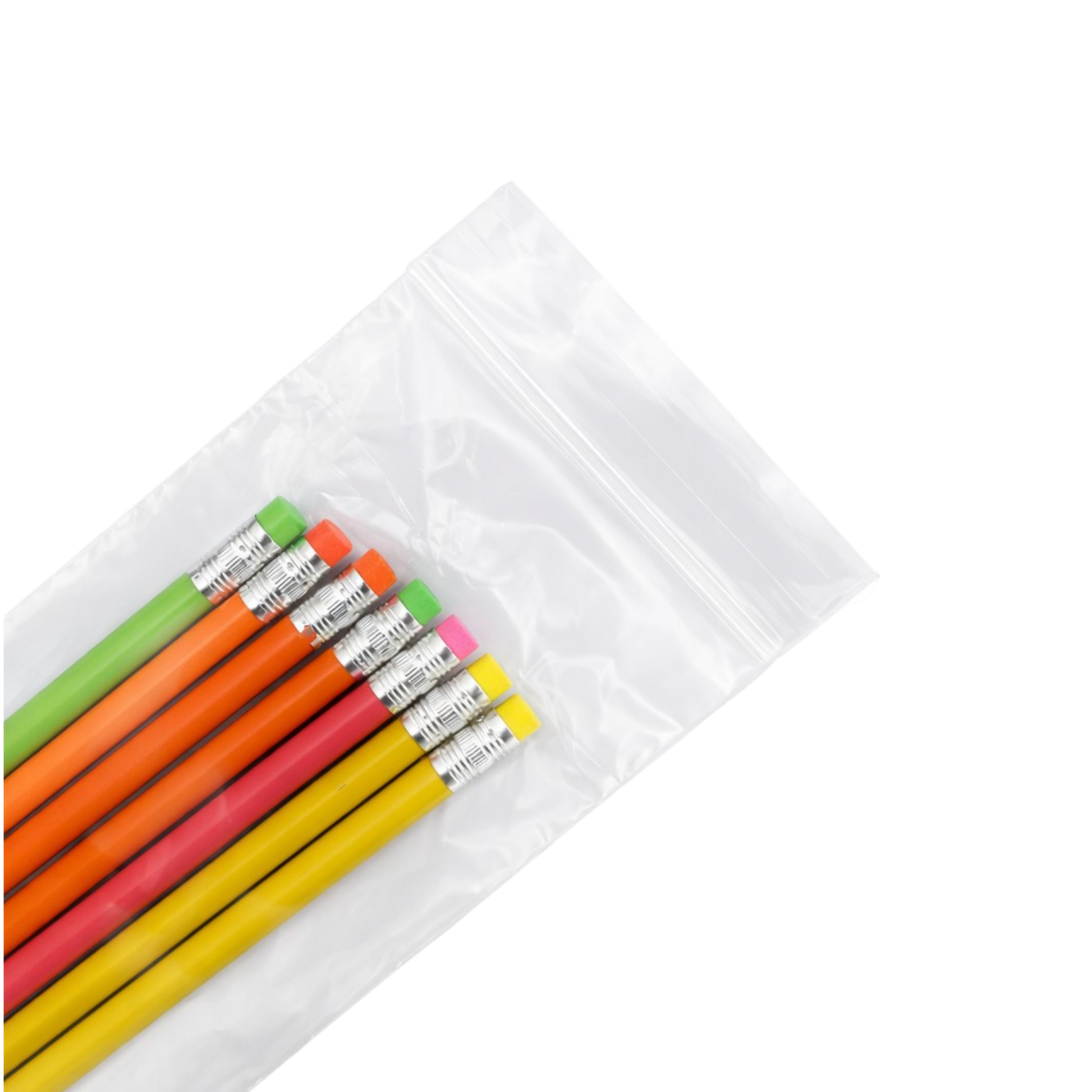 2" x 12" 2 Mil Reclosable Bags - 1,000/Case