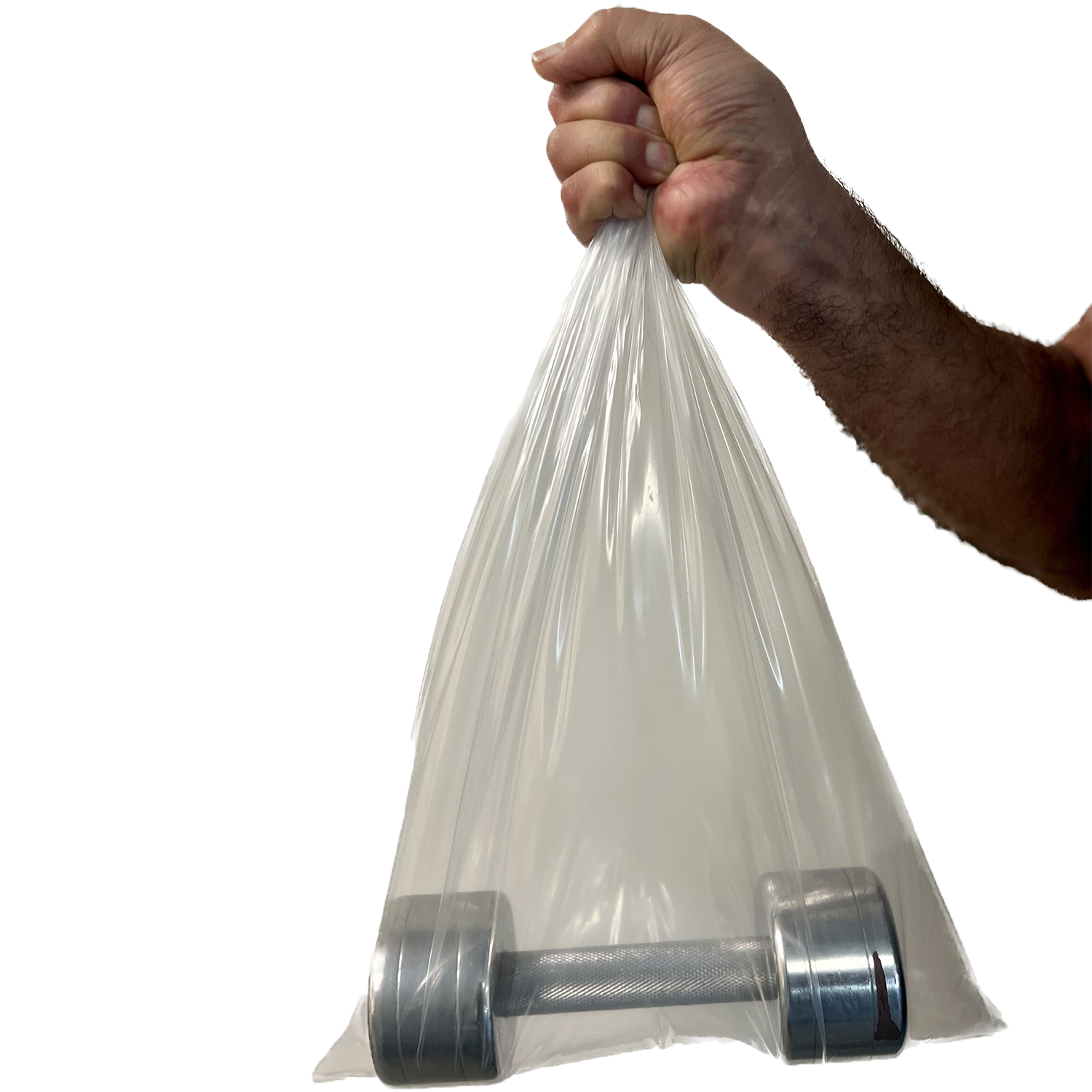 16x20 inch 1 mil lite-r standard lldpe flat bags - 1000/cs