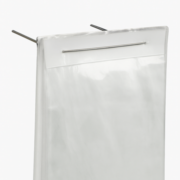 11" x 14" + 4"BG + 1.5" 1 Mil Lip LDPE Wicket Bags (1000/CS)
