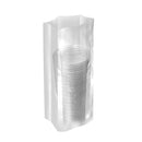 10" x 8" x 24" 1.25 Mil Gusseted Poly Bags - 1,000/Case