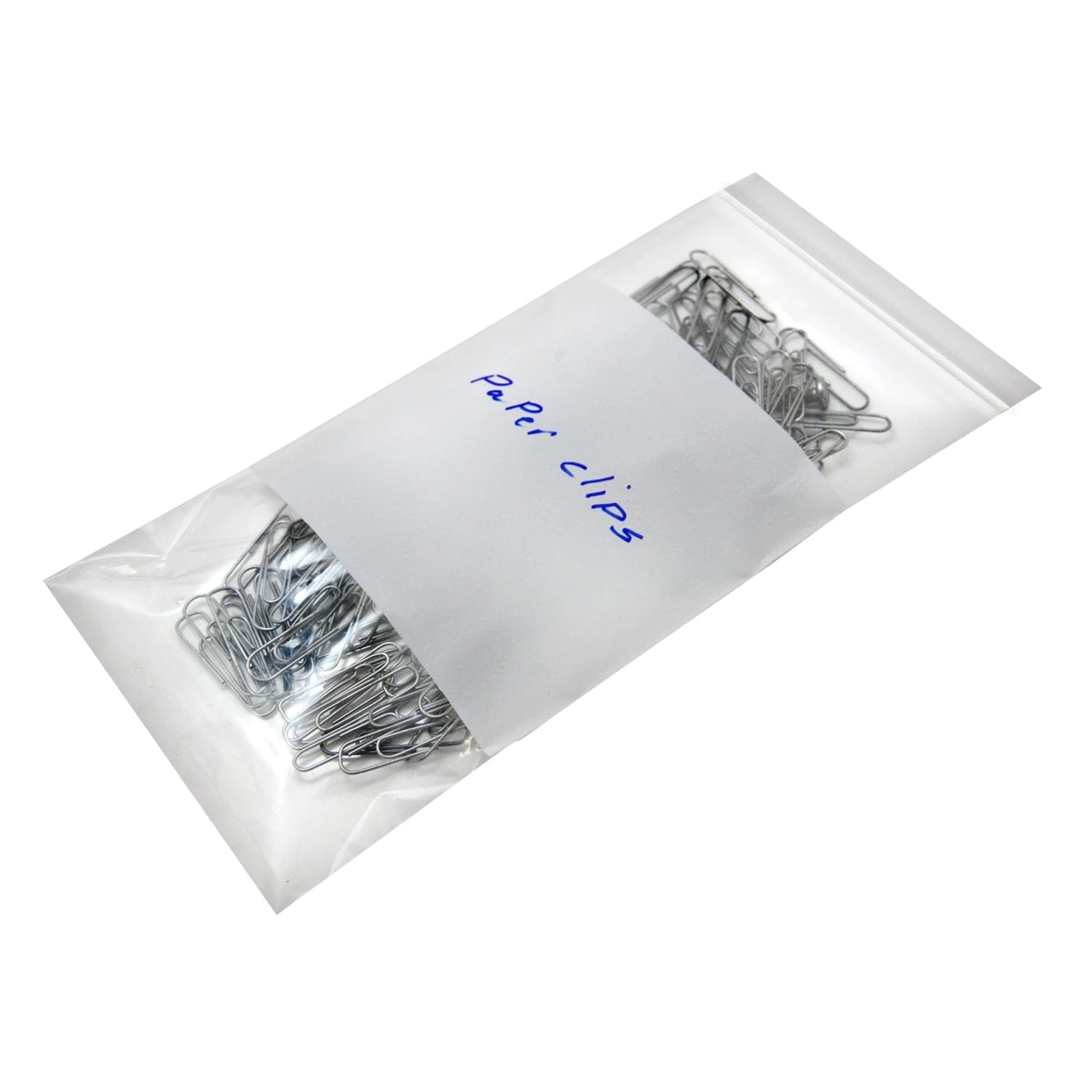 3" x 5" 2 Mil White Block Reclosable Bags - 1,000/Case