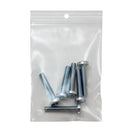 3.5" x 3.5" 4 Mil Hang Hole Reclosable Bags - 1000/Case