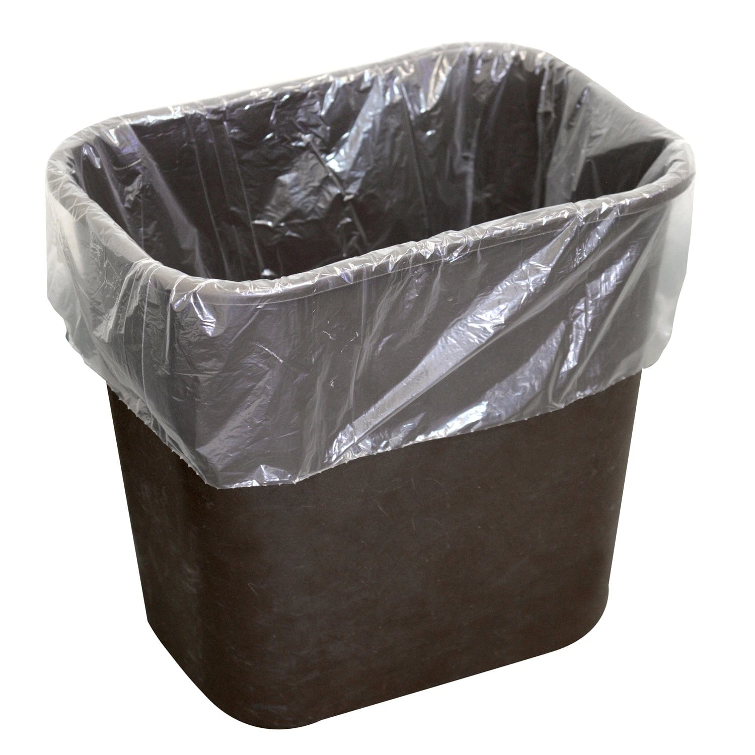 32" x 28" x 48" 2 Mil Clear Bin Liners- 160 Bags/Roll