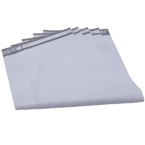 6" x 9" 2.0" Mil White Non-Perforated Poly Mailers #1 - 1000/cs
