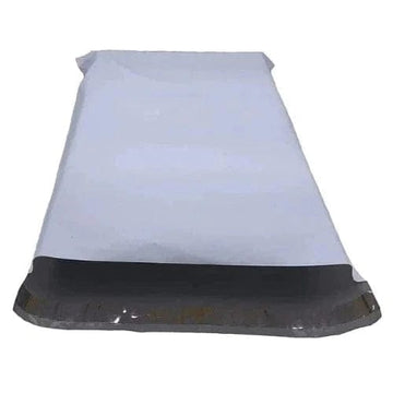 7.5" x 10.5" 2.0" Mil White Non-Perforated Poly Mailers #2 - 1000/cs