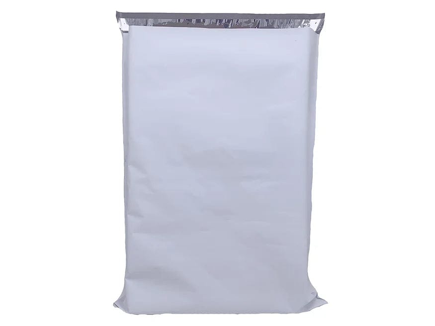 14.5" x 19" 2.0" Mil White Non-Perforated Poly Mailers #6 - 500/cs