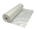 4' x 100' 4 Mil Clear Poly Sheeting Tarps - 1 Roll/Case